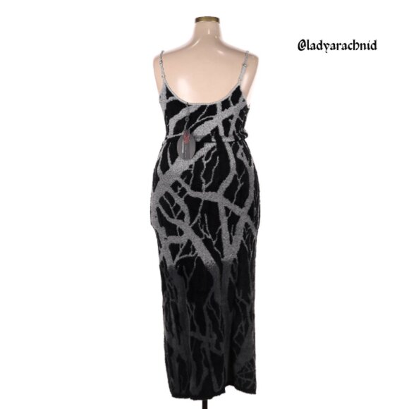 KILLSTAR Forest Knit stretch maxi dress - Picture 5 of 11